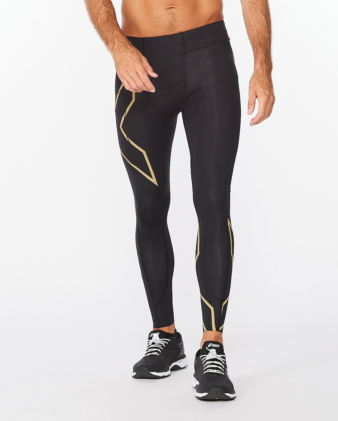  2XU Women's MCS X Train Mid Rise 3/4 Compression Tight  (Black/Gold, Small) : Clothing, Shoes & Jewelry