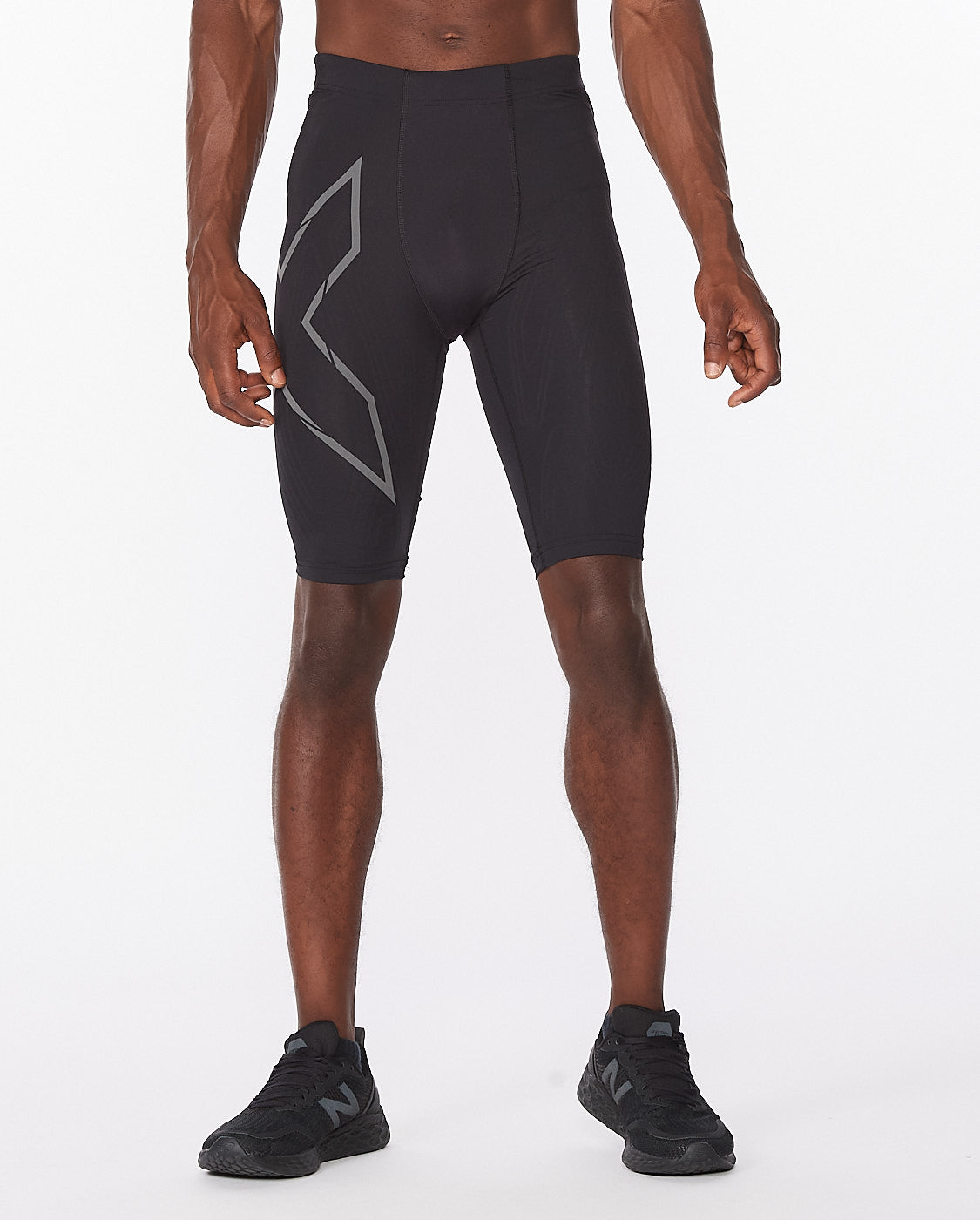 Mojo Sports Compression Shorts 20-30 Firm Support in Black