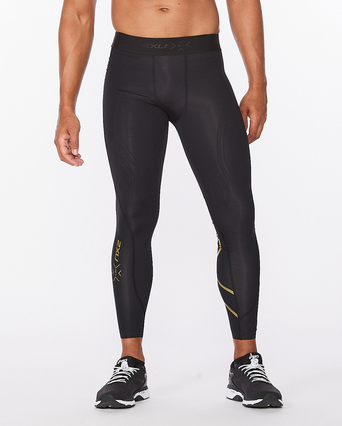 2XU Men's Force Compression Shorts - Performance Activewear for Men,  Compression Shorts for Enhanced Support and Recovery - Black/Gold - Size  XX-Large