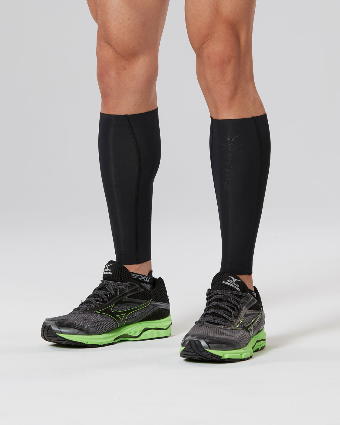 Generic 2x Calf Compression Sleeves Sock Leg Wrap Shin Splint