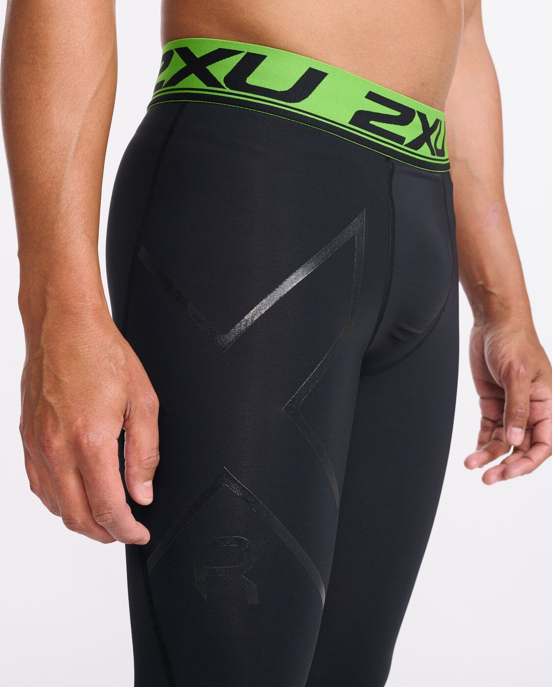 2xu Men's Power Recovery Compression Tights, Patches, Clothing &  Accessories