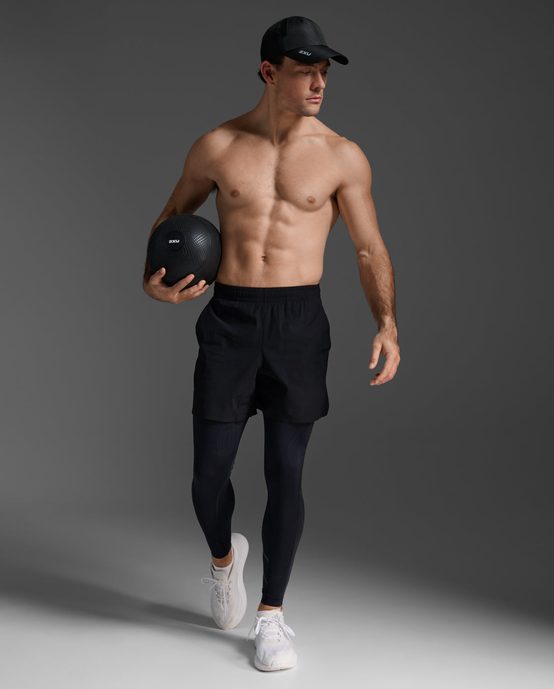 Nike Pro Collant de Compression Dri-FIT Strike - Bordeaux/Blanc