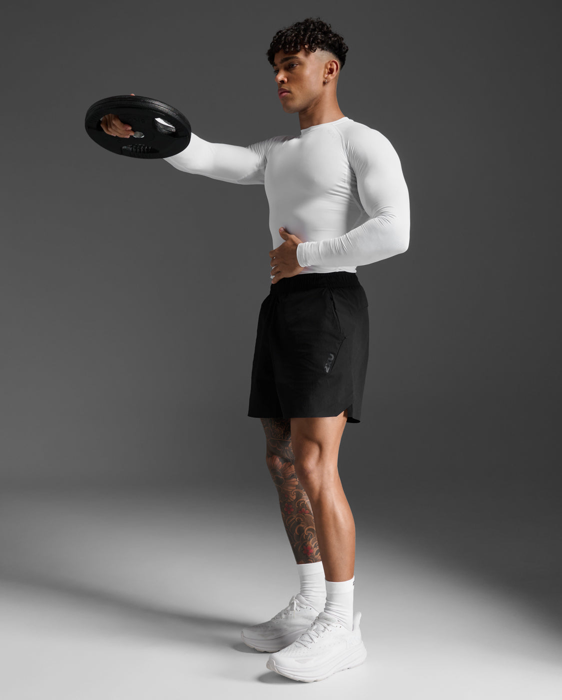Men's Long Sleeve Compression Shirt, White – 2XU US