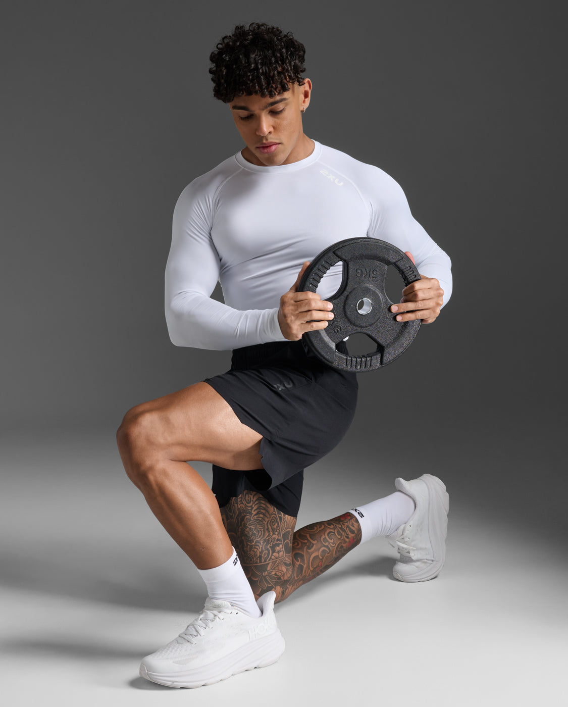 Men's Long Sleeve Compression Shirt, White – 2XU US