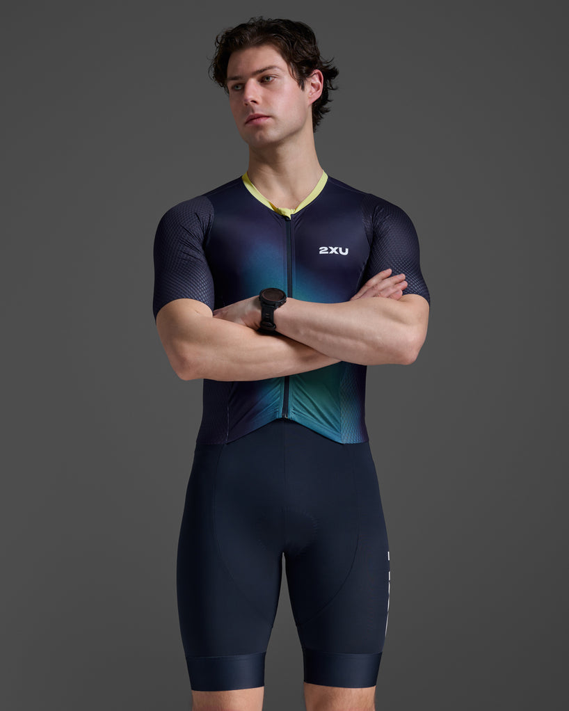 Aero Hex Sleeved Trisuit