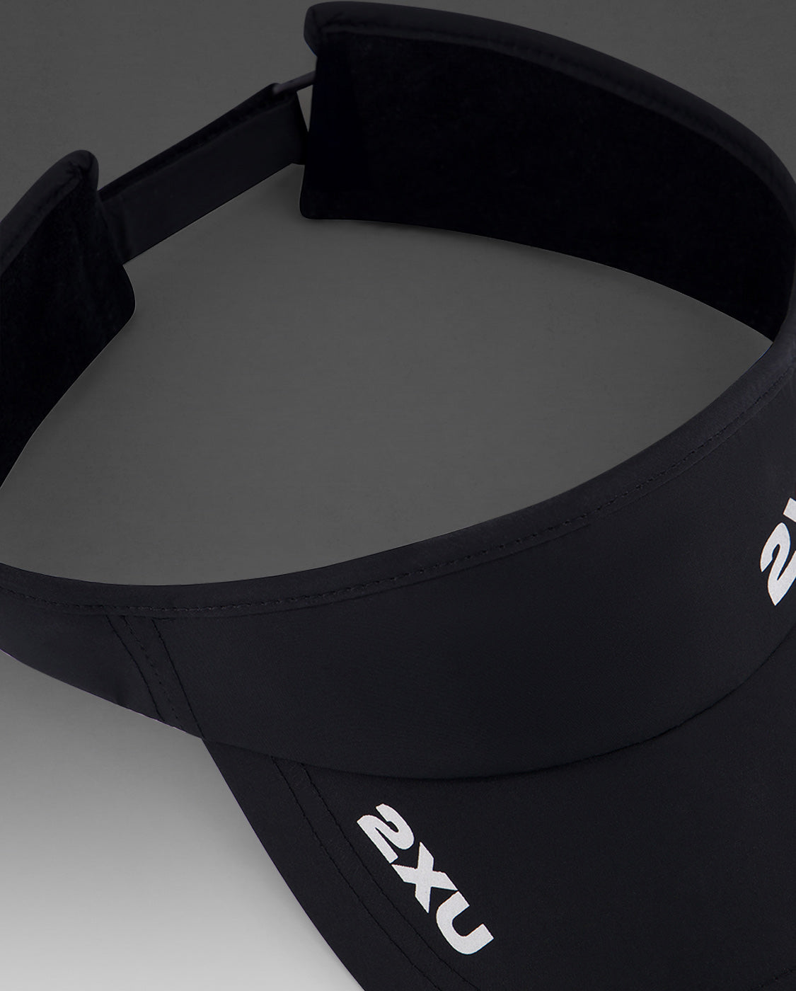 Running Visor | Black | 2XU – 2XU US