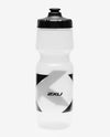 26oz Water Bottle - Clear/Black X