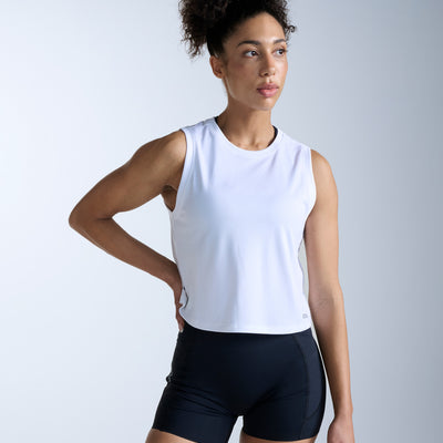 Aero Mesh Crop Tank