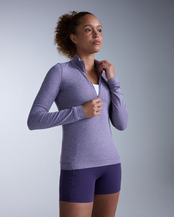 Flex 1/2 Zip Long Sleeve