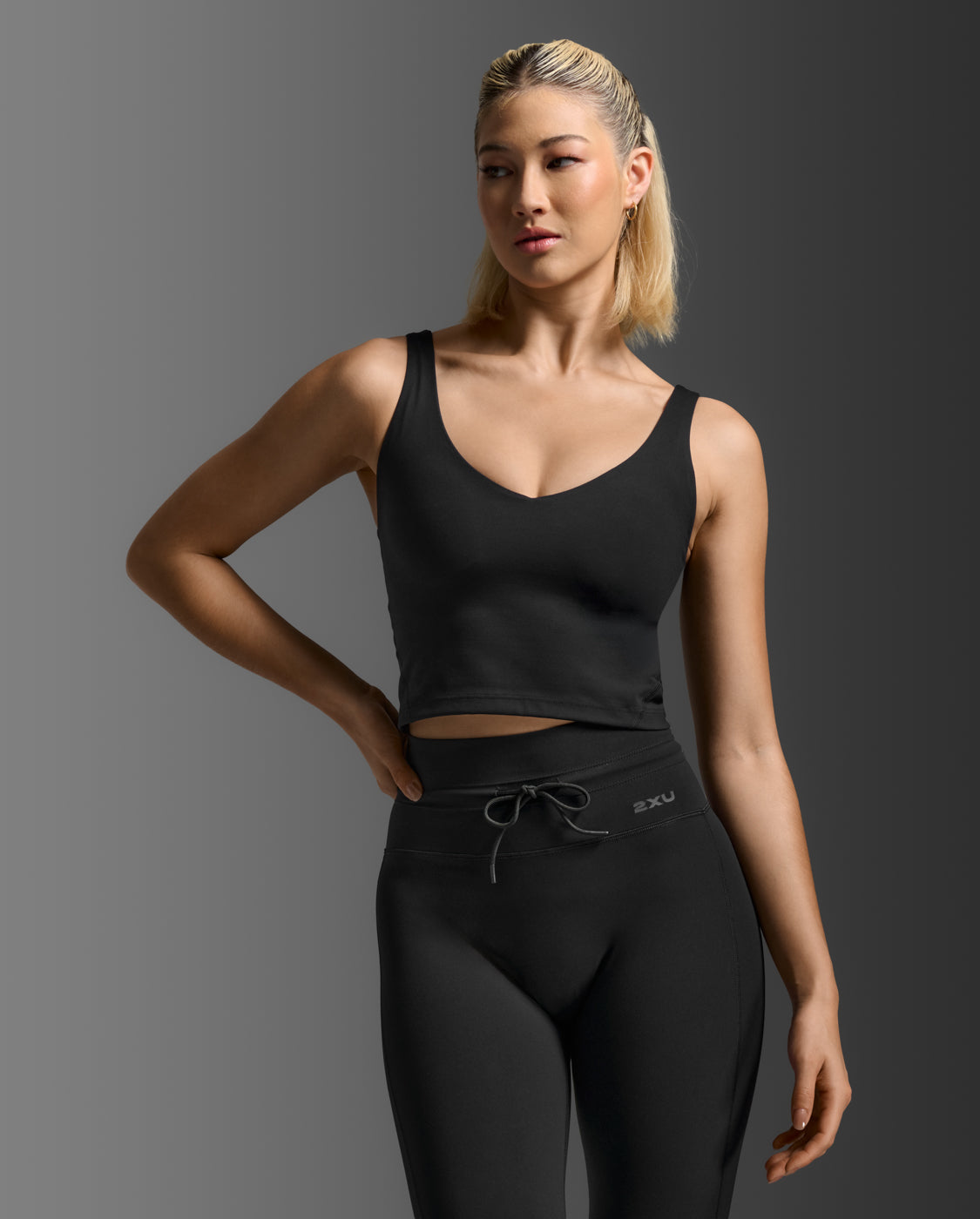 Fluid Longline Bra